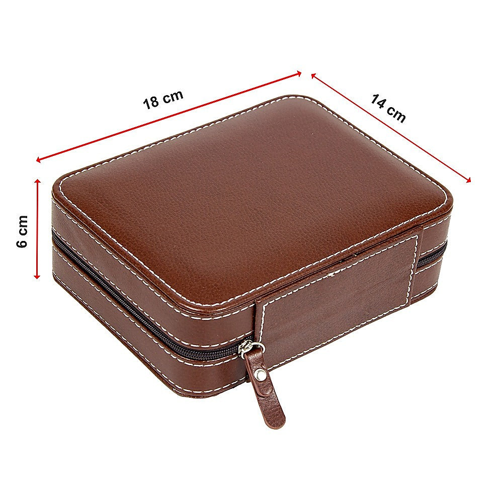 Watch Box Display Travel Case PU Leather