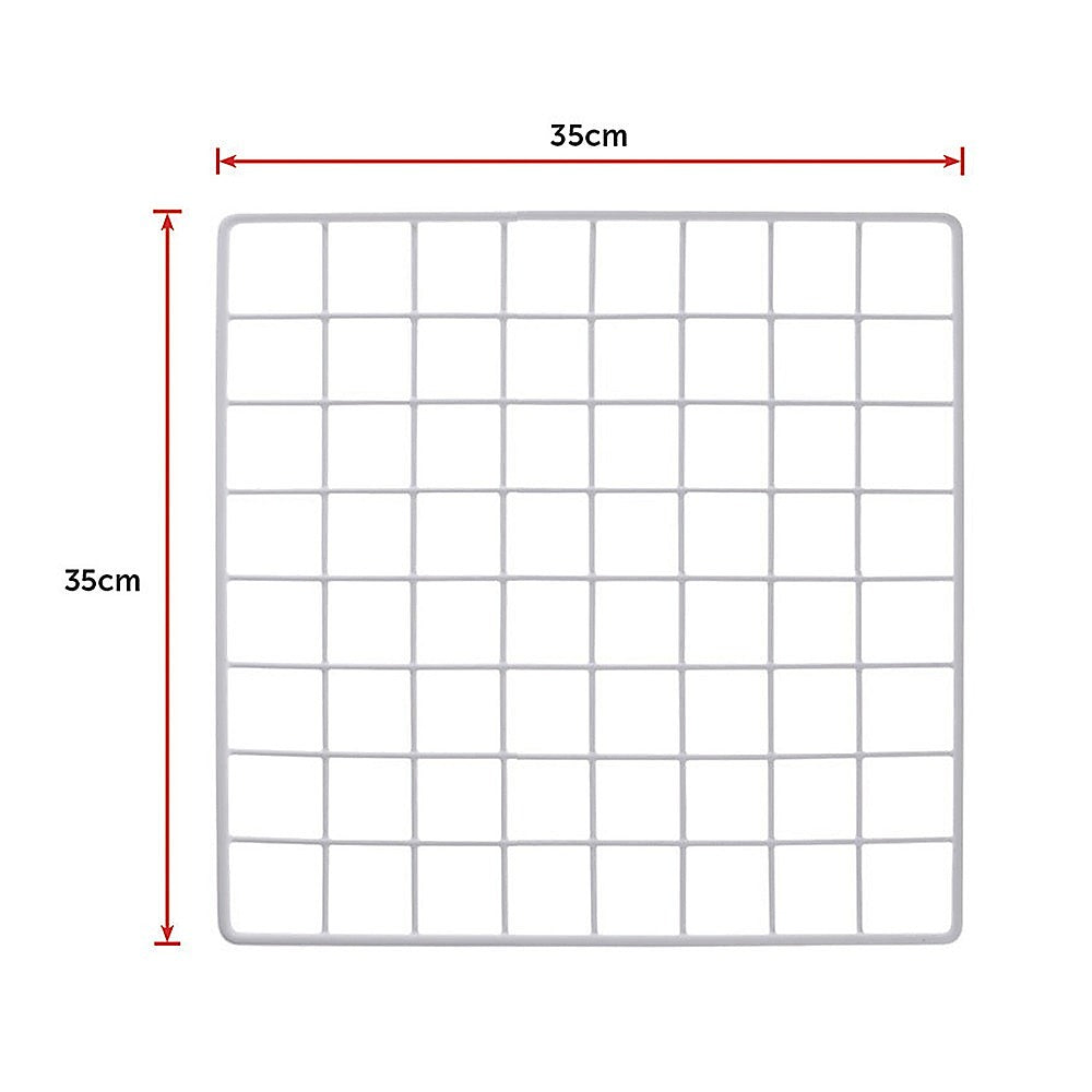 Cube Wire Grid Organiser Bookcase