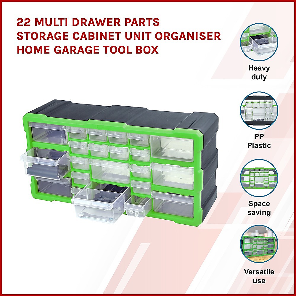 Parts Storage Cabinet Unit Organiser